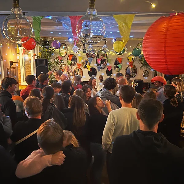 Packed dance floor image
