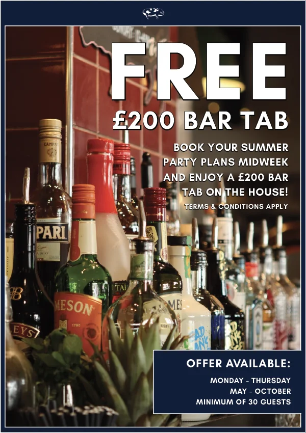 200 BAR TAB 2026 - Amazing events and deals at The Old Spot