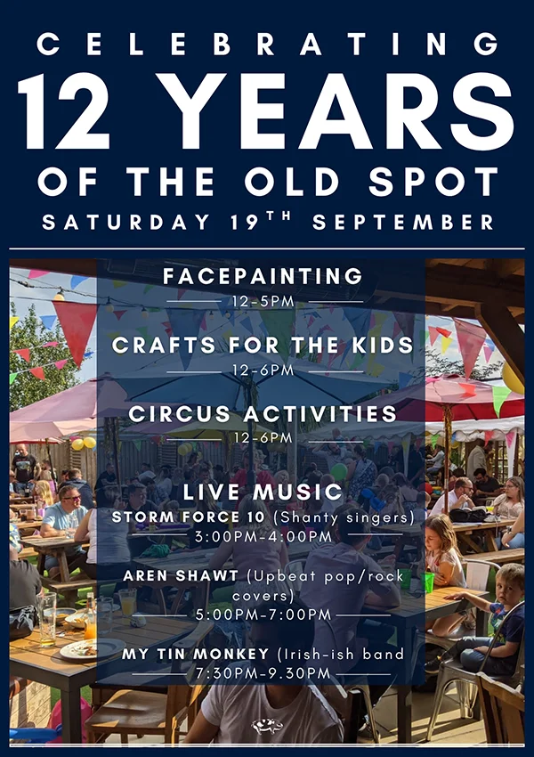 12TH BIRTHDAY - Amazing events and deals at The Old Spot