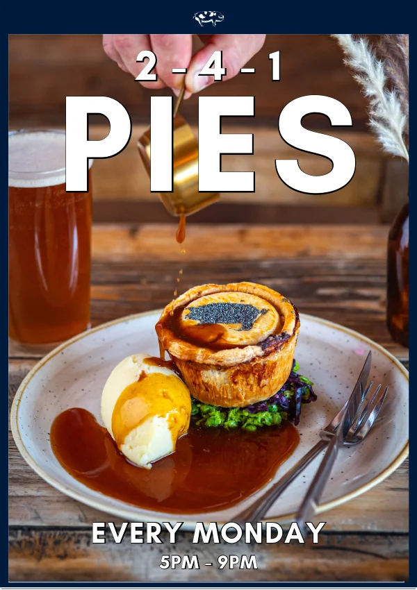 Amazing events and deals at The Old Spot 2 4 1 PIES - Amazing events and deals at The Old Spot
