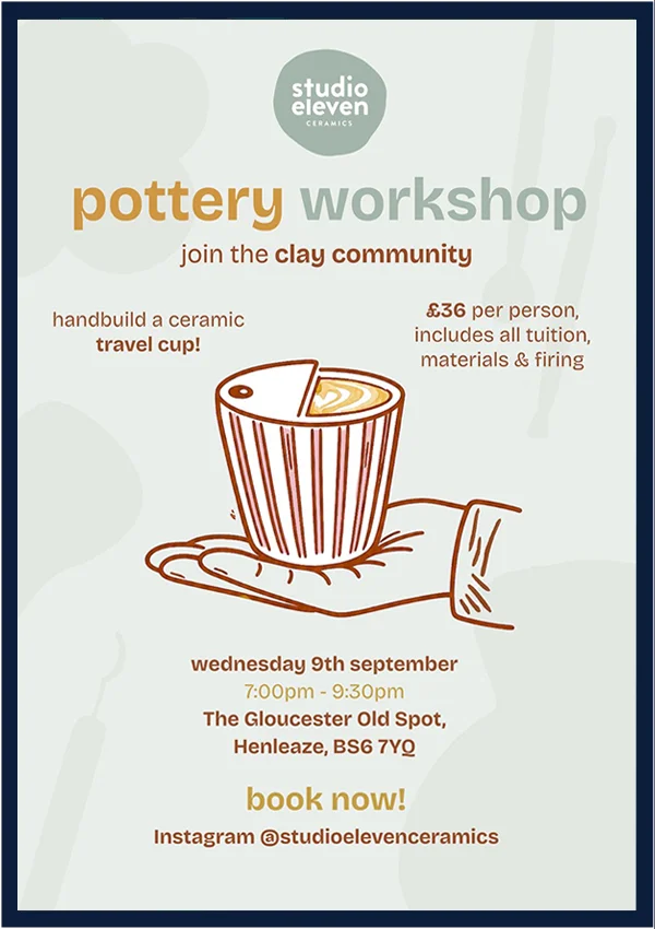 POTTERY WORKSHOP - Amazing events and deals at The Old Spot