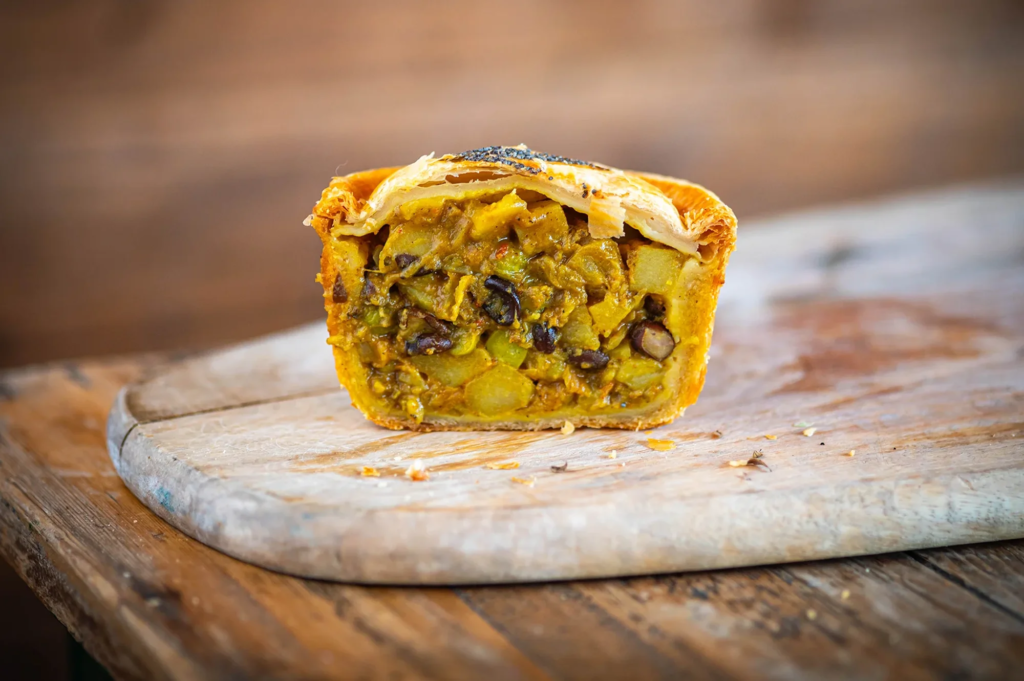 Home of the best pub in Bristol handmade vegetable pie cross section vert 1024x681 - Home of the best pub in Bristol