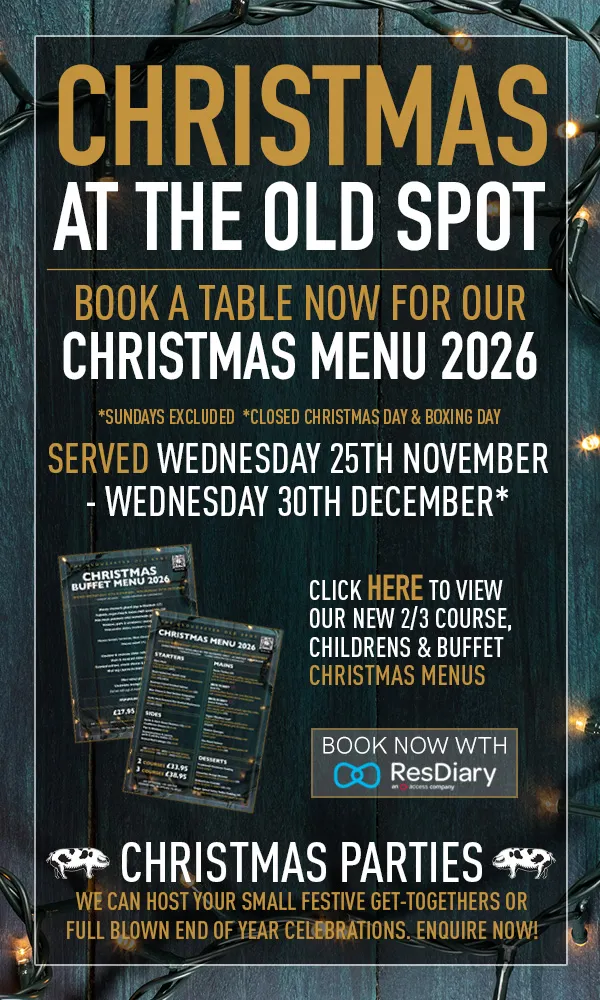 Christmas Menu Pop Up Image